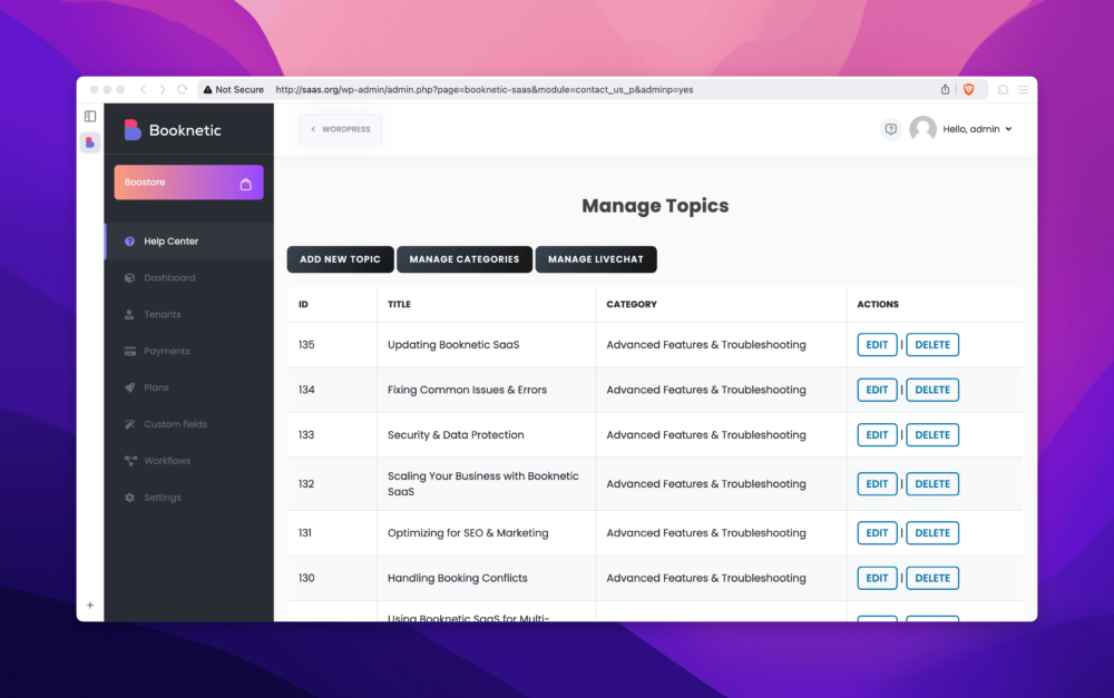Onboarding for Booknetic SaaS - Image 9